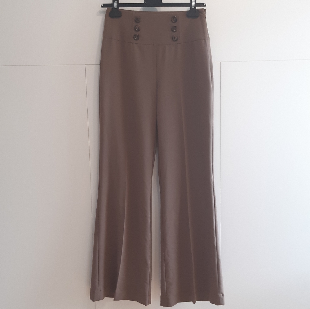 San Francisco wide leg trouser pants brown size 5